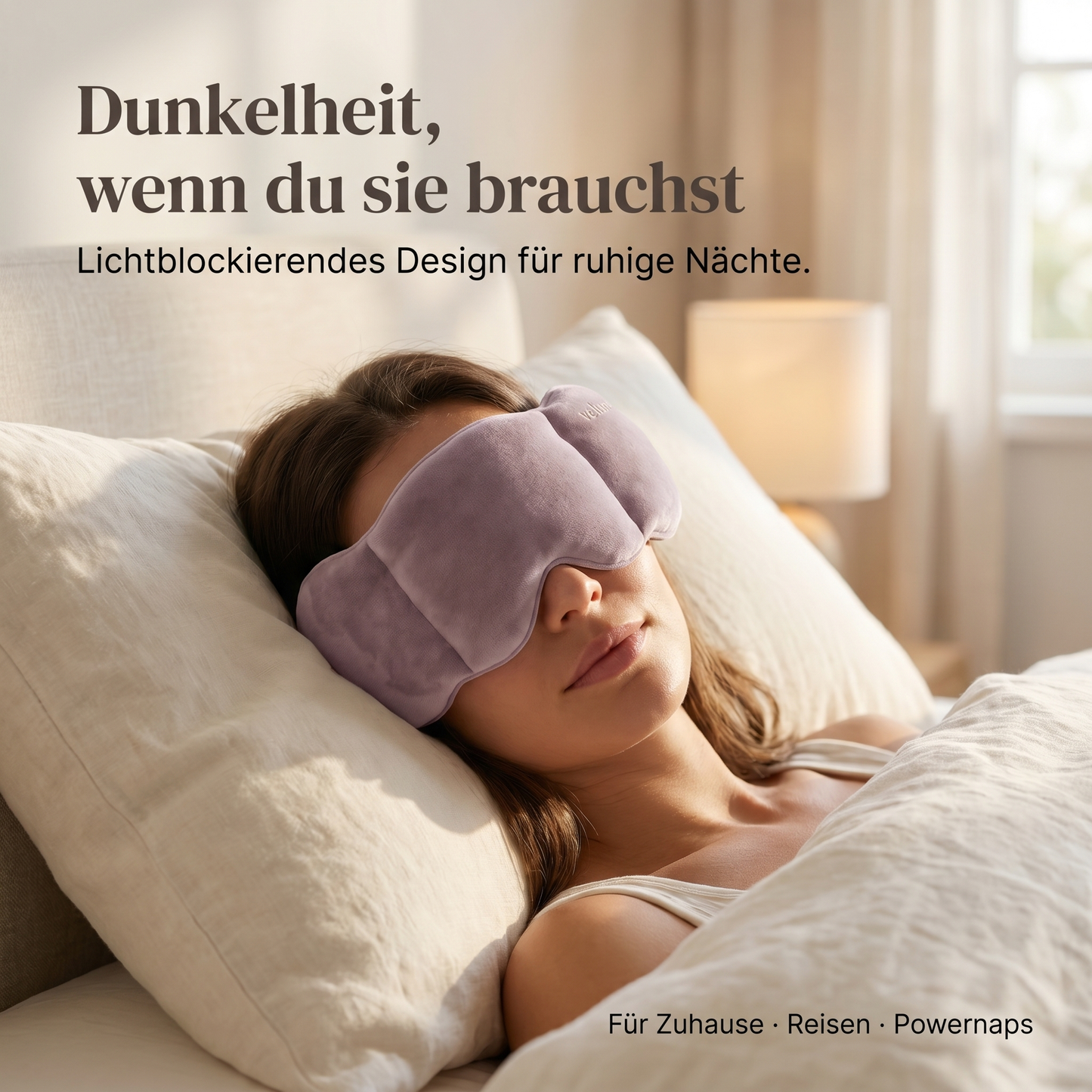 Veluna Gewichtete Schlafmaske